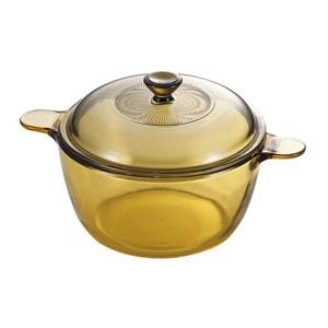 パール金属 VISIONS クックポット 1.5L CP-8694 両手鍋 超耐熱ガラス