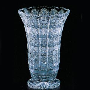 ボヘミア 500PKカット フラワーベース 25.5cm 80006-PK-255 : 青山ロゼ