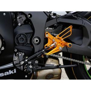 ベビーフェイス ZX10R バックステップキット リバース（逆シフト