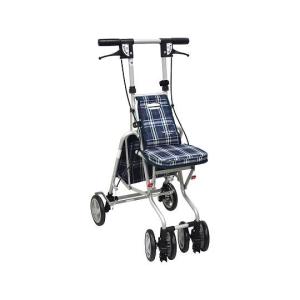 島製作所 サニーウォーカーSP（小）／格子NB（島製作所）シルバーカー