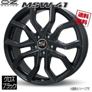 OZ Racing OZレーシング MSW41 グロスブラック 20インチ 5H112 8.5J+35