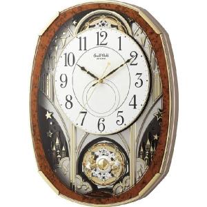 リズム【お取寄せ品の為、代引き不可】リズム時計製 電波掛時計