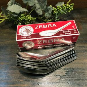 ZEBRA スプーン (ステンレス鋼のスプーン) 12本セット アジア 雑貨