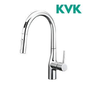 KVK ◇在庫有り！KVK 水栓金具【KM6071EC】流し台用シングルレバー式