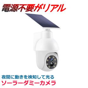 ソーラー ダミー 防犯カメラ センサーライト 送料無料 ダミーカメラ