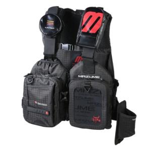 mazume オレンジブルー マズメ タイドマニアライフジャケット MZLJ-705