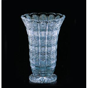 ボヘミア 500PKカット フラワーベース 25.5cm 80006-PK-255 : 青山ロゼ