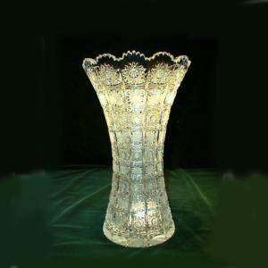 ボヘミア 500PKカット フラワーベース 25.5cm 80006-PK-255 : 青山ロゼ