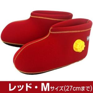 クロッツ やわらか湯たんぽ 足用ショートタイプ (底付き) レッドS