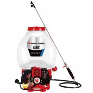 丸山製作所 背負動力噴霧器 エンジン式動噴 除草ノズル付 [除草剤 散布