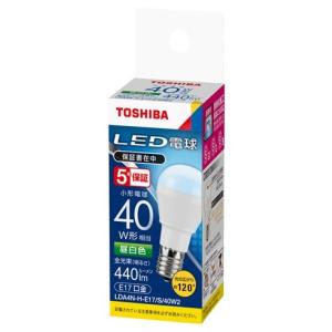 TOSHIBA（東芝） 電球色 60W形相当 配光角約200度 広配光タイプ E17