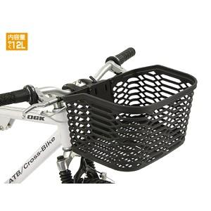 OGK フロントバスケット FB-005AXブラック MTB クロスバイク 自転車前
