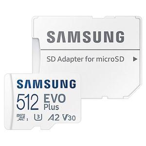 EVO Plus マイクロSDカード 512GB microSDXC R:160MB/s Samsung
