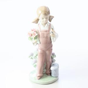 LLADRO（リヤドロ） 花車 フィギュア 人形 男の子 リアドロ フィギュ