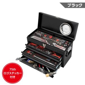 KTC 工具セット SK36626XBK 3/8DR スタンダードセット[66点](3段3