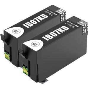 IB07KB (IB07KAの大容量) ブラック お得な2個セット エプソン 互換