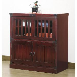 民芸和家具 和箪笥 茶箪笥 水屋 完成品 和風家具 チェスト