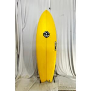 中古】STAR WAVE (スターウェーブ) ビンテージ サーフボード ［YELLOW