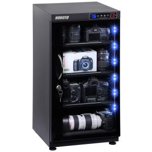 爆買 HOKUTO 防湿庫・ドライボックス HP-48EX 全自動除湿 カメラ保管庫