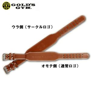 ゴールドジム（GOLD'S GYM） プロレザーベルト G3324 | トレーング