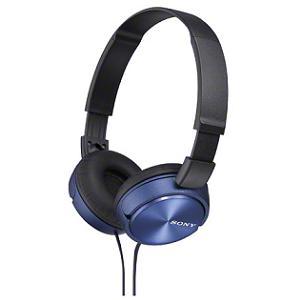 SONY（ソニー） MDR-ZX310／B 密閉ダイナミック ステレオヘッドホン