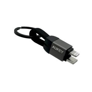 オーキー CB-CC16 ブラック USB Type-C to C ストラップ型ケーブル