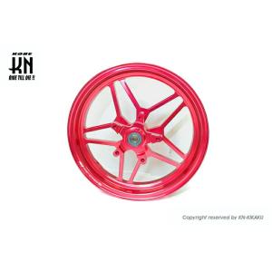 NCY 鍛造アルミホイール前後セット シグナスX レッド C3-NCY-FG01RD