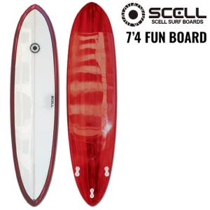 SCELLセル サーフィン サーフボード ファンボード ミッドレングス GR 7