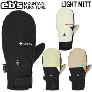 ○22-23 ebs GORE-TEX OLGA MITTEN カラー:BLACK Lサイズ エビス