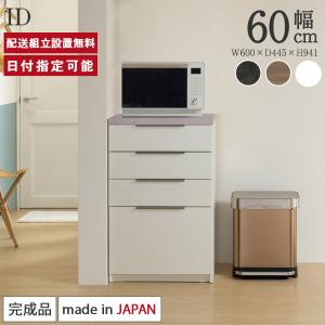 パモウナ カウンター 幅60cm 奥行50cm 高さ94cm ID 下台販売 完成品 棚