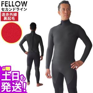 RSS SURF セミドライスーツ ウェットスーツ メンズ バックジップ