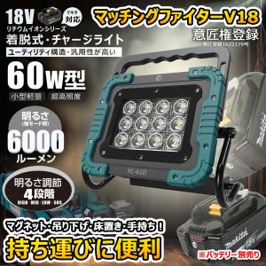 マキタ（makita） 充電式 LEDスタンドライト 青 ML805 1台 : DIY