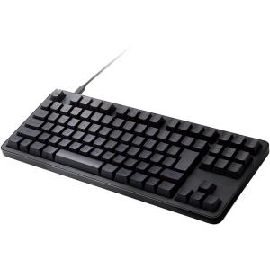 ELECOM（エレコム） キーボード Leggero テンキーレス(静音赤軸