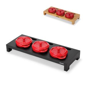 Staub（ストウブ） セラミック パンプキンココット ブラック 12cm