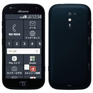 らくらくスマートフォン F-52B 富士通 SIMフリー docomo 中古 Cランク