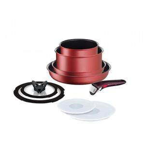 T-fal インジニオ・ネオ パプリカレッド セット7 L15190 ( 7点セット