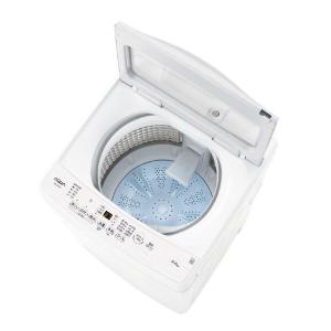 AQUA 全自動洗濯機 上開き 洗濯6kg 幅52.5cm 3Dアクティブ洗浄&高濃度