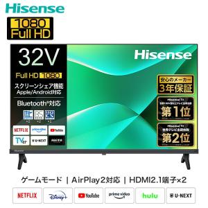 2026年3月】液晶テレビ、薄型テレビ（パネル性能：フルハイビジョン