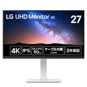 長期保証付】LGエレクトロニクス(LG) 27US550-W LG UHD Monitor 27型