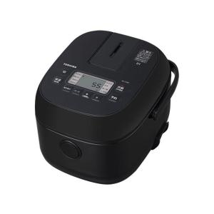 TOSHIBA(東芝) 炊飯器 3合 RC-5ZXT(K) ブラック 一人暮らし IH 玄米