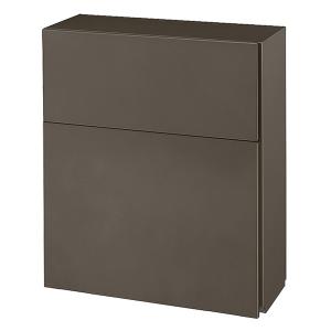 LIXIL フラット横型ポスト 8KKA10PW ナチュラルシルバー 郵便受け