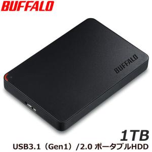 BUFFALO バッファロー 外付けSSD ブラック 1.0TB SSD-PUT1.0U3-BKA