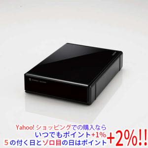 エレコム ハードディスク 外付け 6TB SeeQVault規格 USB3.2 ブラック