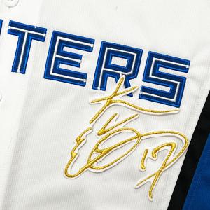 ☆送料無料☆北海道 日本ハム ファイターズ 日ハム レイエス サイン 白