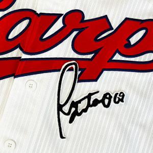 00 羽月隆太郎 ハイクオリティユニフォーム ホーム 白 広島東洋カープ