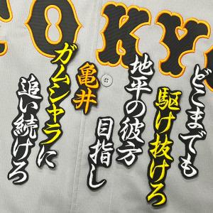 ☆送料無料☆東京 読売 ジャイアンツ 巨人 山崎伊織 背番号 & 勘亭流