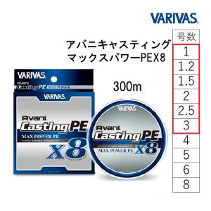 VARIVAS（バリバス） アバニ キャスティングPE マックスパワー X8 300m