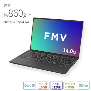 LIFEBOOK UH ノートパソコン 新品 富士通 Note U WU5-K3 FMV Zero 14.0