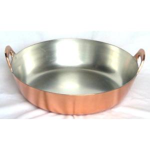 天ぷら鍋 銅 揚鍋 39cm 1-0432-0606 : 料理道具のフクジネット