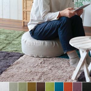 クッション リネンクッションチェア50×50（スクエア）／ファイバー